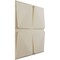 Ekena Millwork 19 5/8in. W x 19 5/8in. H Edinburgh EnduraWall Decorative 3D Wall Panel Covers 2.67 Sq. Ft. WP20X20EDEPE - alternate 5